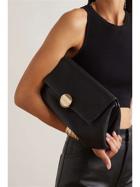 chloe c leather clutch|chloe penelope handbag.